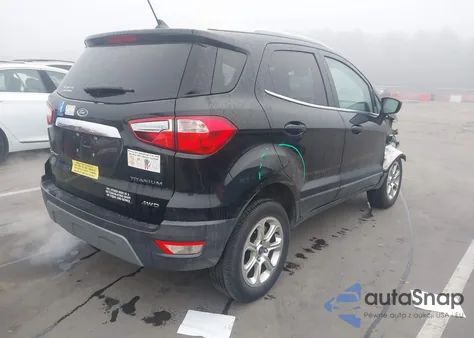 2019 Ford Ecosport Titanium z USA, uszkodzony, nr VIN MAJ6S3KL0KC263772